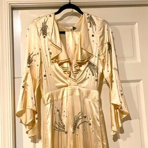 Free People New Romantics Sequin Shooting Star Maxi Dress